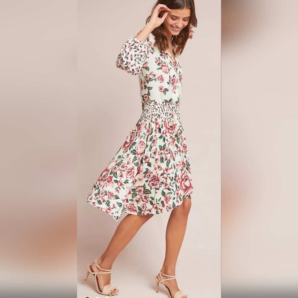 Floral Print Women's Dress